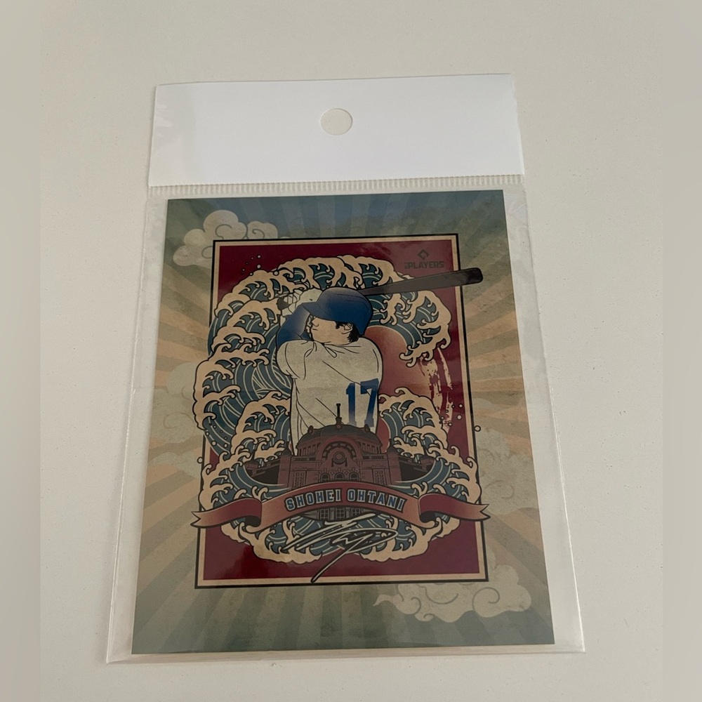 MLB Sticker LA Dodgers Shohei Ohtani Tokyo Station Pop-Up Shop Limited Edition